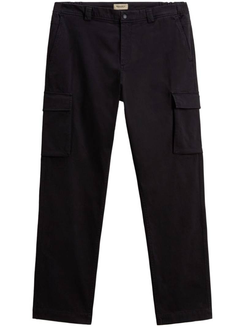 Woolrich straight-leg cargo trousers - Black von Woolrich