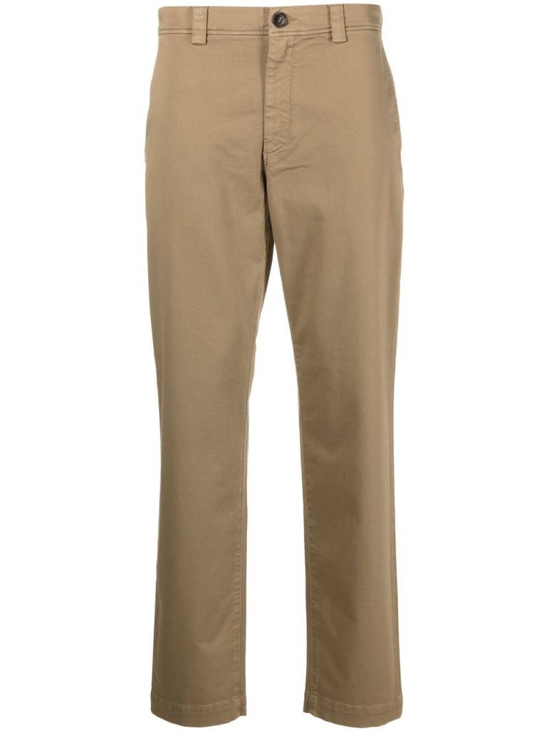 Woolrich straight-leg chino trousers - Neutrals von Woolrich