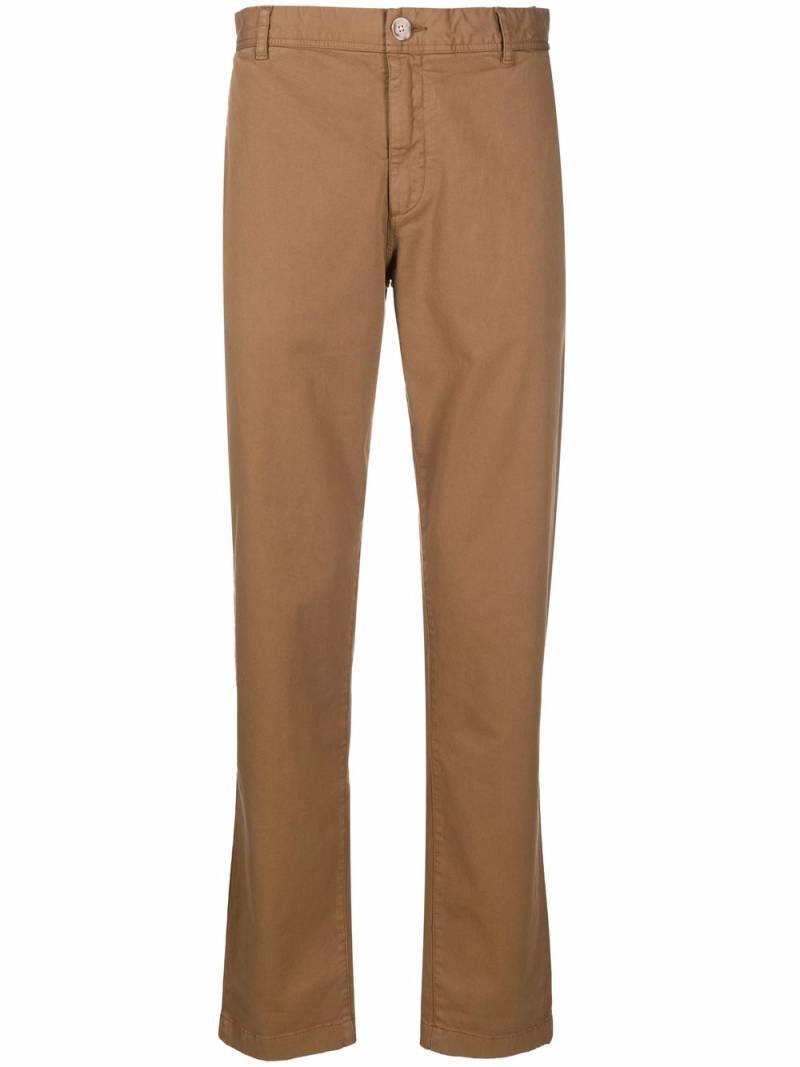 Woolrich straight-leg chino trousers - Brown von Woolrich