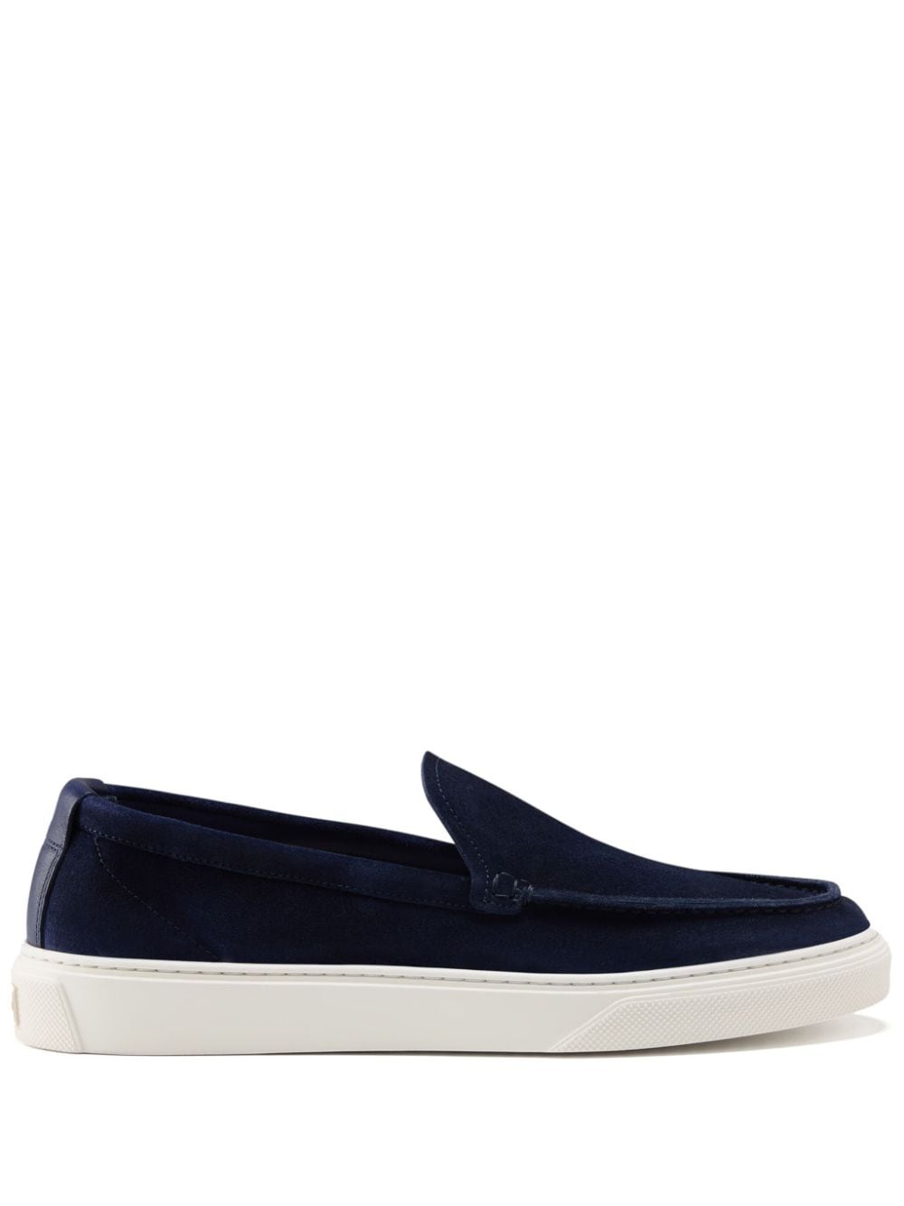 Woolrich suede slip-on loafers - Blue von Woolrich