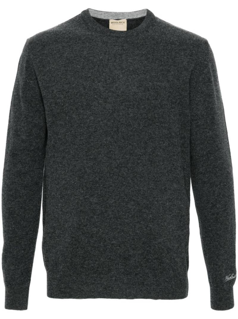 Woolrich wool crew-neck sweater - Grey von Woolrich