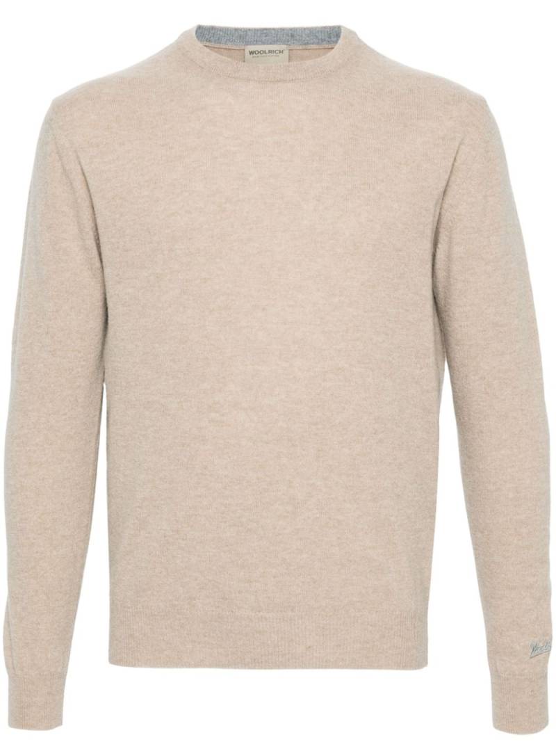 Woolrich wool crew-neck sweater - Neutrals von Woolrich