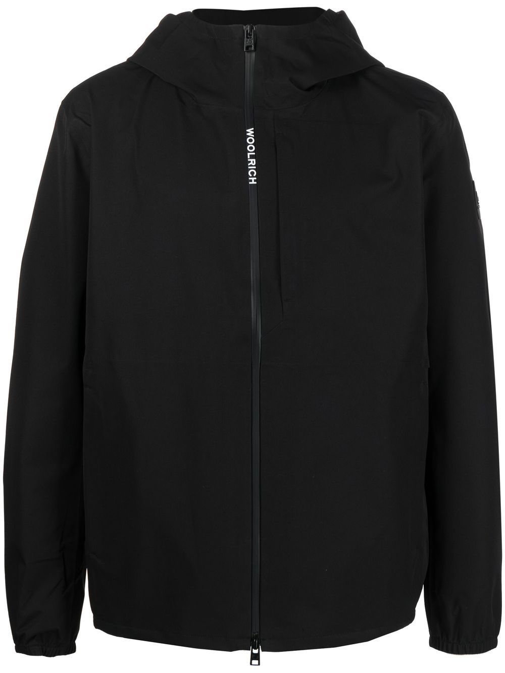 Woolrich zip-up hooded jacket - Black von Woolrich