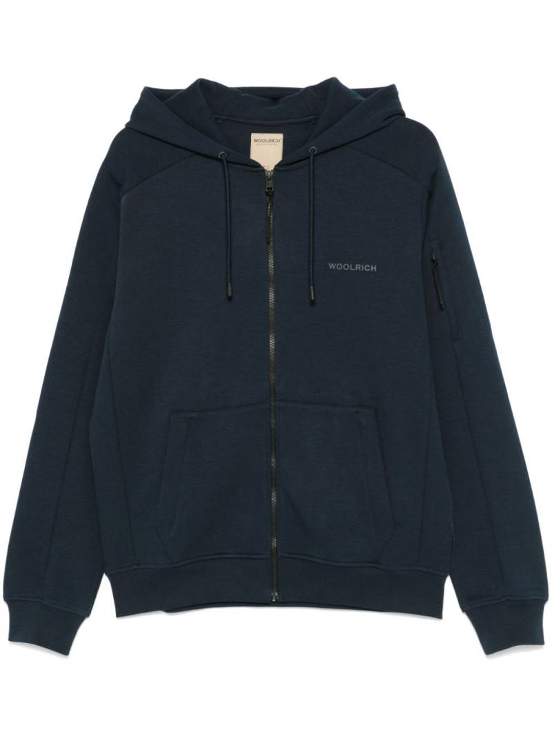 Woolrich zip-up hoodie - Blue von Woolrich