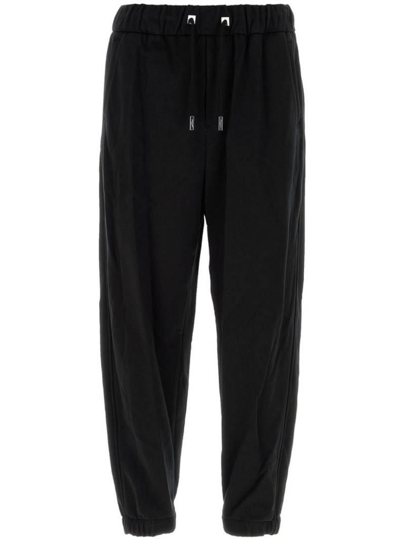 Wooyoungmi cotton track pants - Black von Wooyoungmi