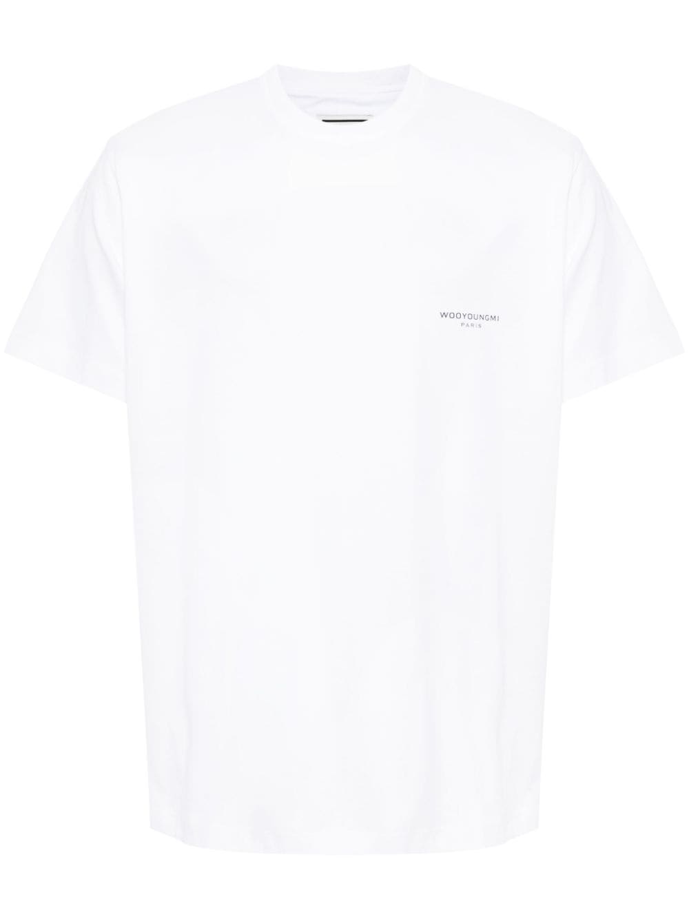 Wooyoungmi logo-print cotton T-shirt - White von Wooyoungmi