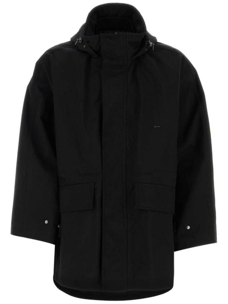 Wooyoungmi panelled windbreaker - Black von Wooyoungmi