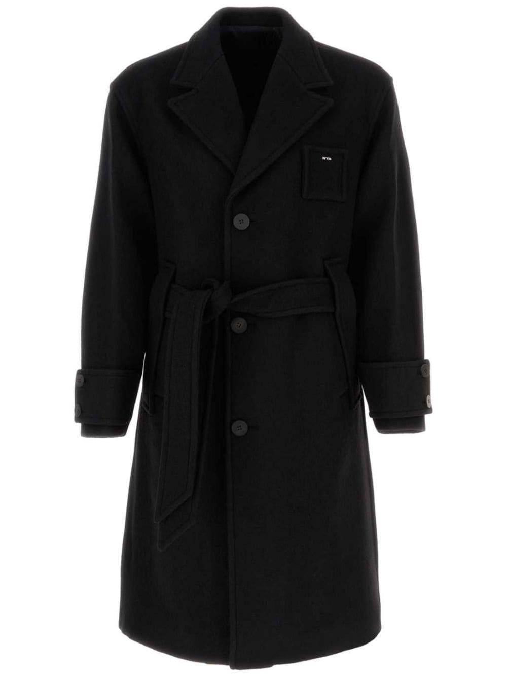 Wooyoungmi single-breasted wool coat - Black von Wooyoungmi