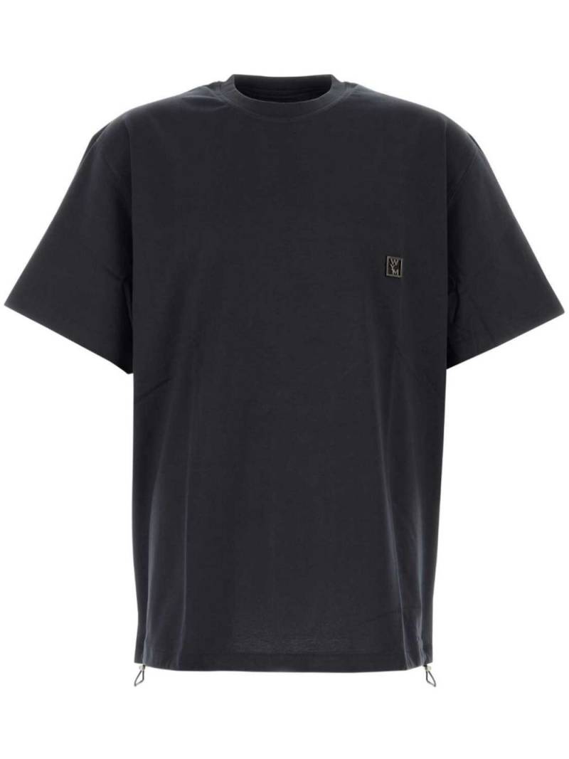 Wooyoungmi string cotton t-shirt - Grey von Wooyoungmi