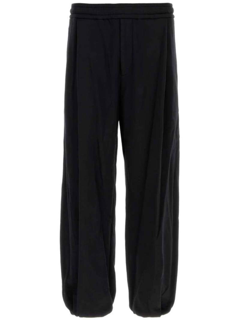 Wooyoungmi wide-leg track pants - Black von Wooyoungmi