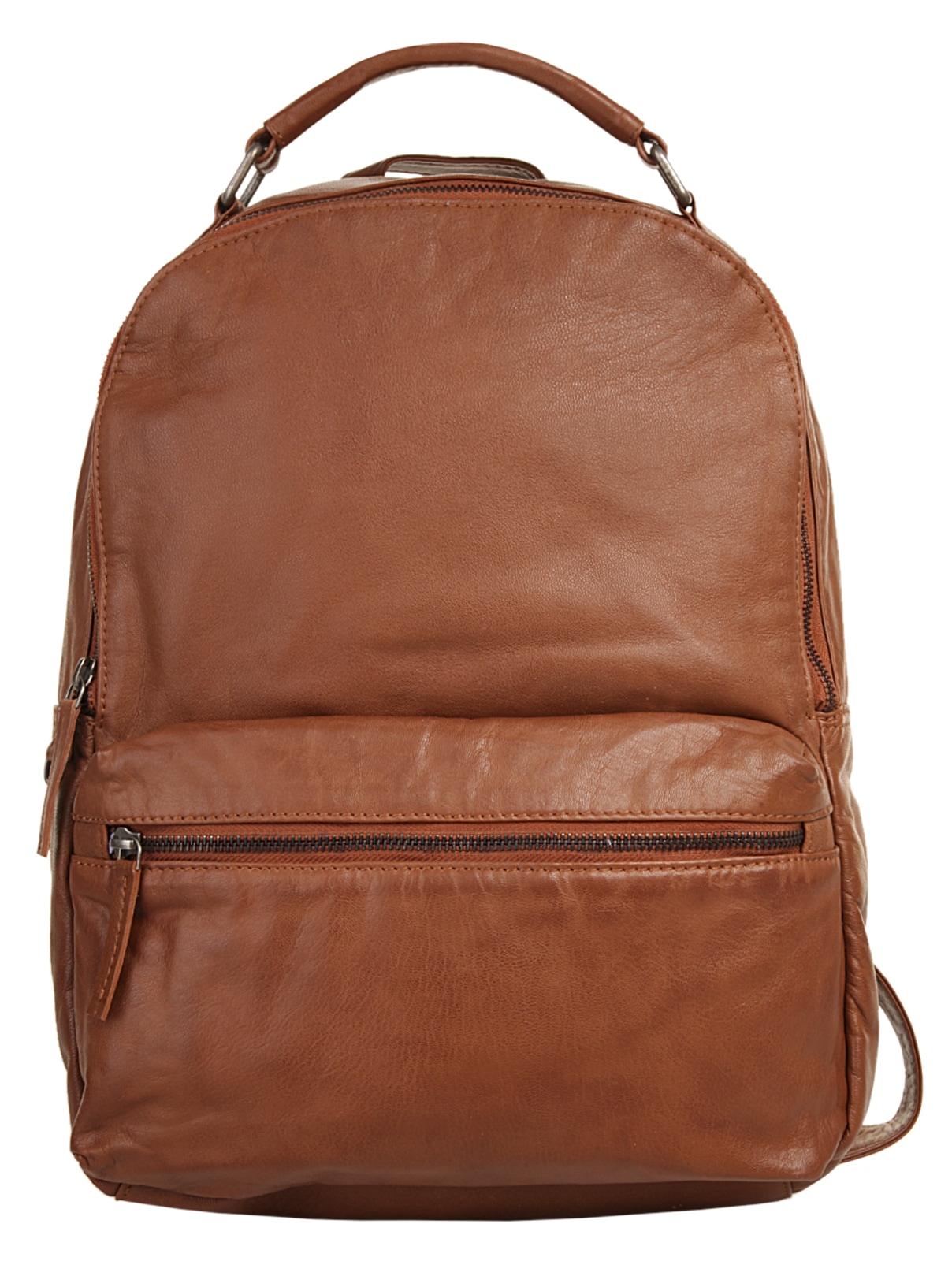 WouWou Cityrucksack, echt Leder von WouWou