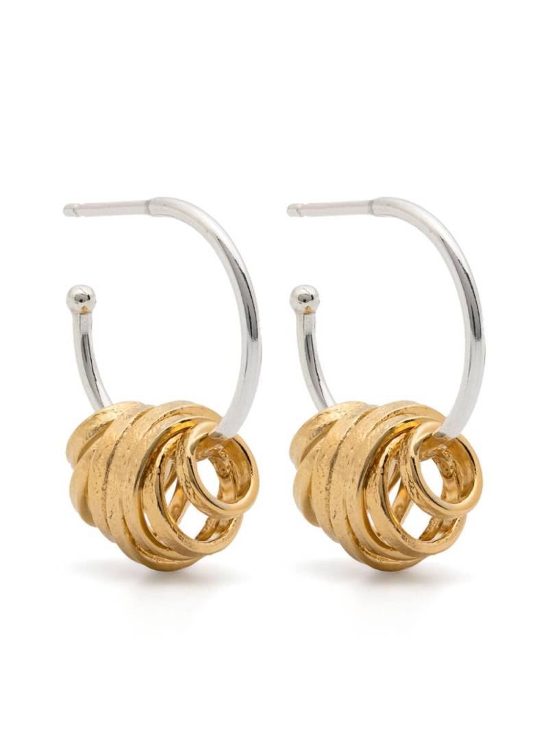 Wouters & Hendrix Les Eternelles hoop earrings - Gold von Wouters & Hendrix