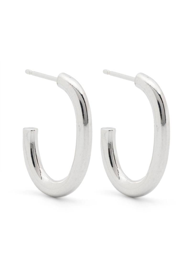 Wouters & Hendrix Les Eternelles hoop earrings - Silver von Wouters & Hendrix