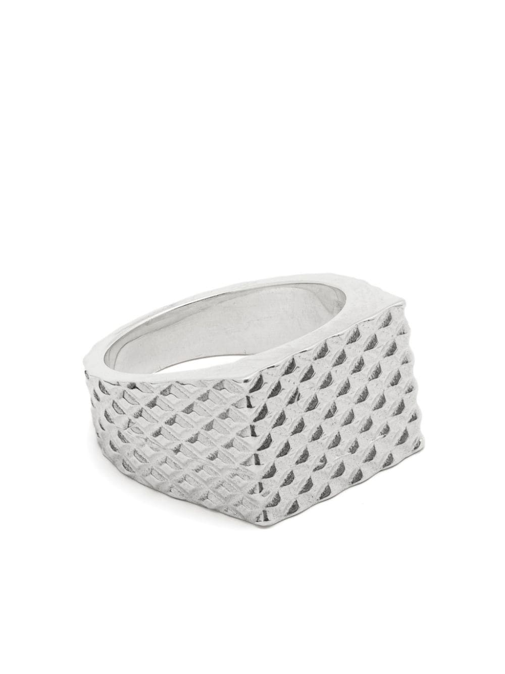 Wouters & Hendrix Midnight Children Textured ring - Silver von Wouters & Hendrix