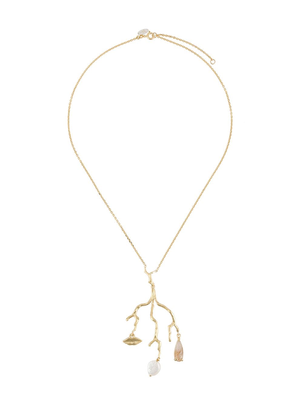 Wouters & Hendrix Reves de Reves branch necklace - Gold von Wouters & Hendrix