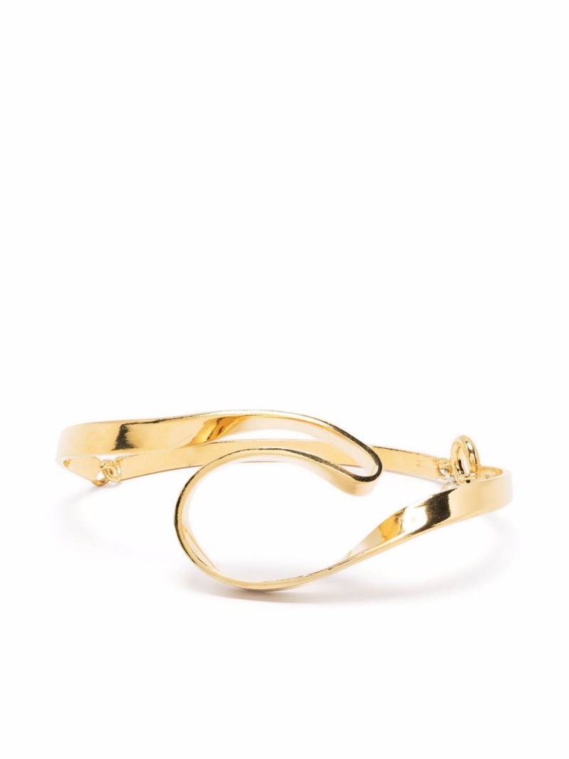 Wouters & Hendrix Serpentine swirl bracelet - Gold von Wouters & Hendrix