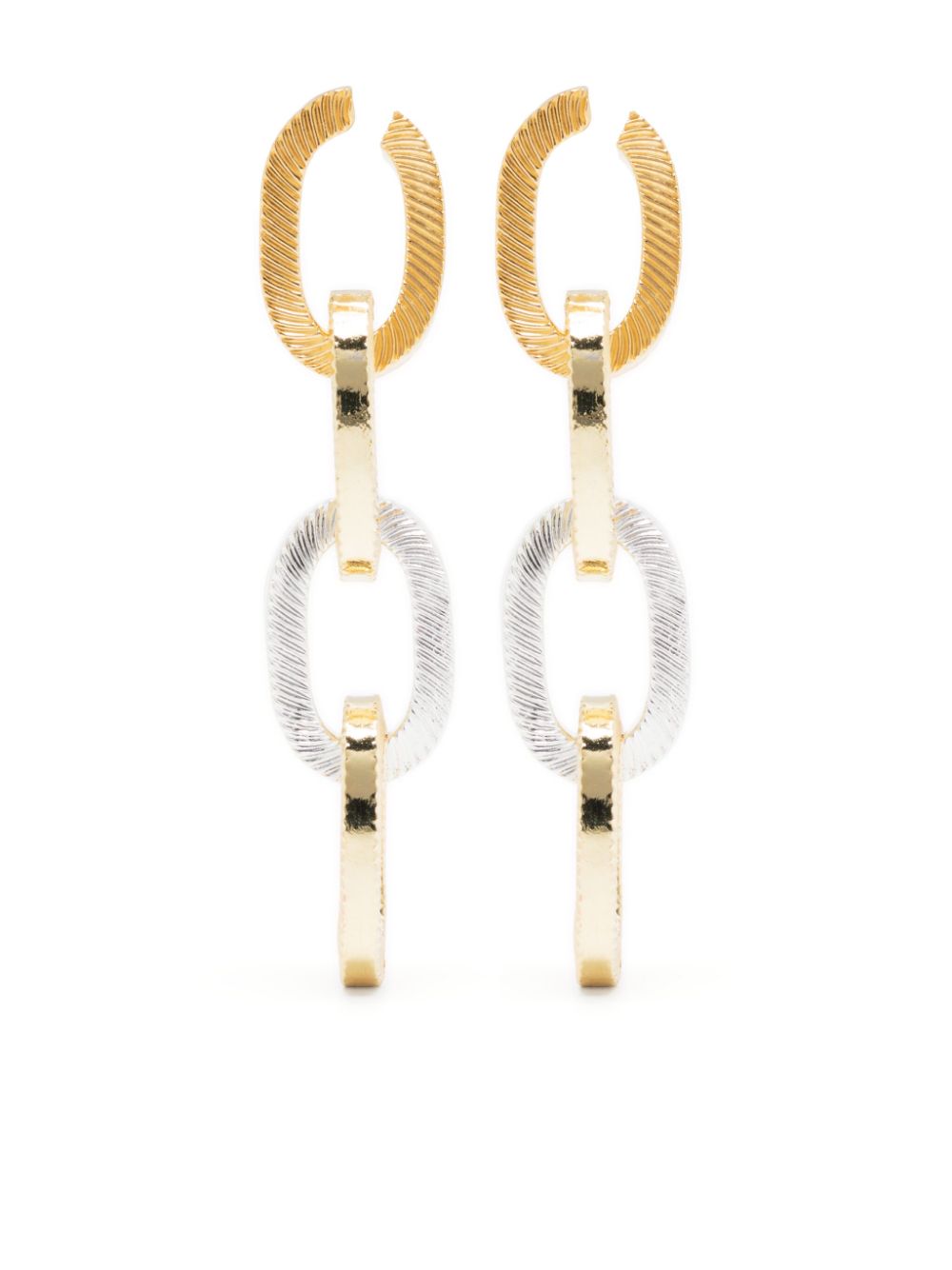 Wouters & Hendrix chain dangle earrings - Gold von Wouters & Hendrix