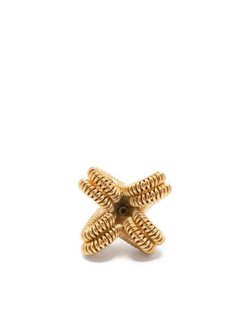 Wouters & Hendrix flower-shaped stud earring - Gold von Wouters & Hendrix