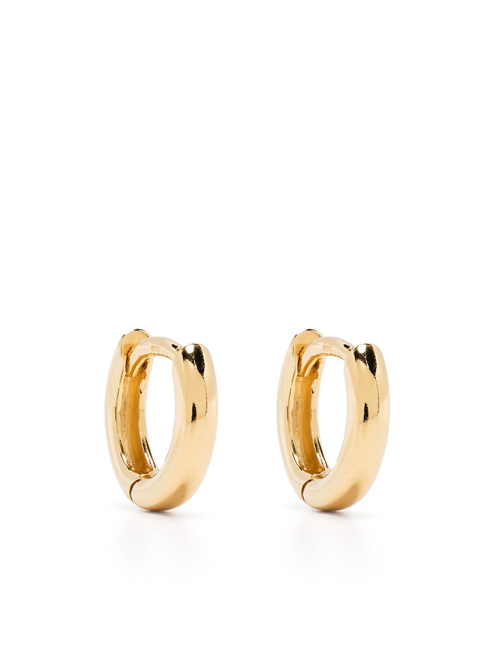 Wouters & Hendrix gold-plated sterling silver hoop earrings von Wouters & Hendrix