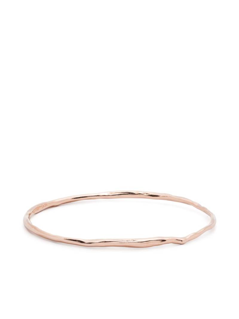 Wouters & Hendrix hammered bangle bracelet - Pink von Wouters & Hendrix