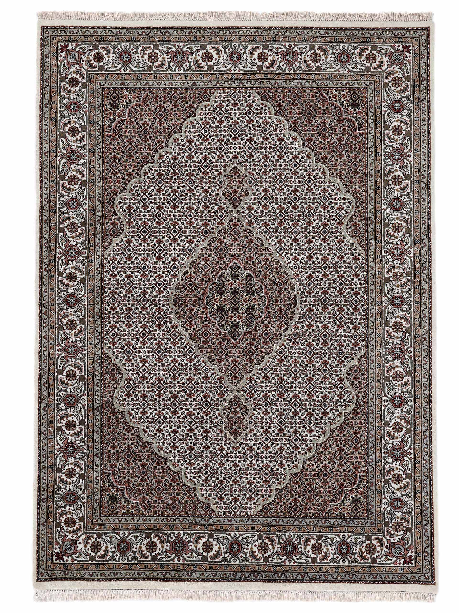 Woven Arts Orientteppich »Tabriz Mahi«, rechteckig, handgeknüpft, Wohnzimmer, reine Wolle von Woven Arts