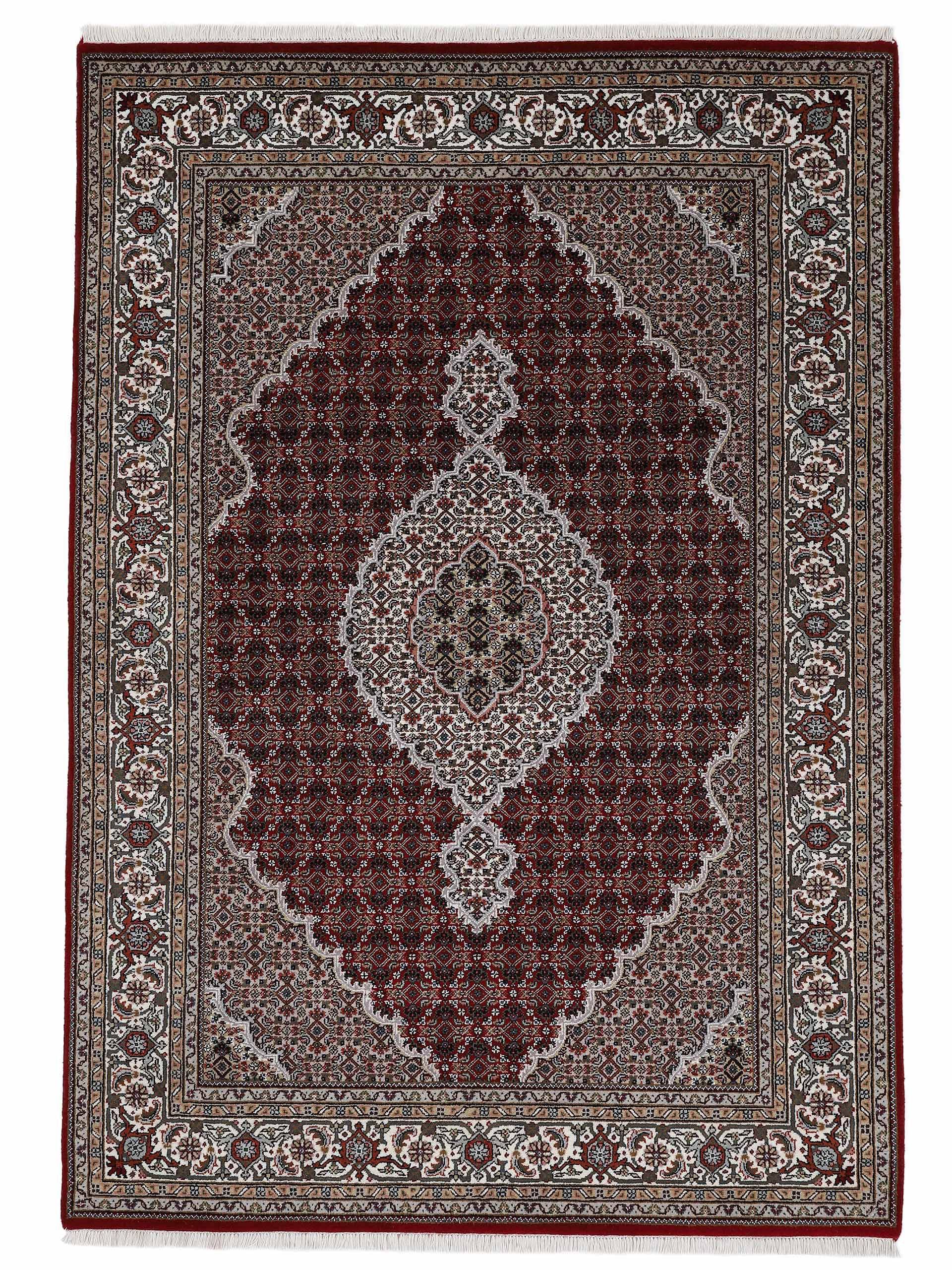 Woven Arts Orientteppich »Tabriz Mahi«, rechteckig, handgeknüpft, Wohnzimmer, reine Wolle