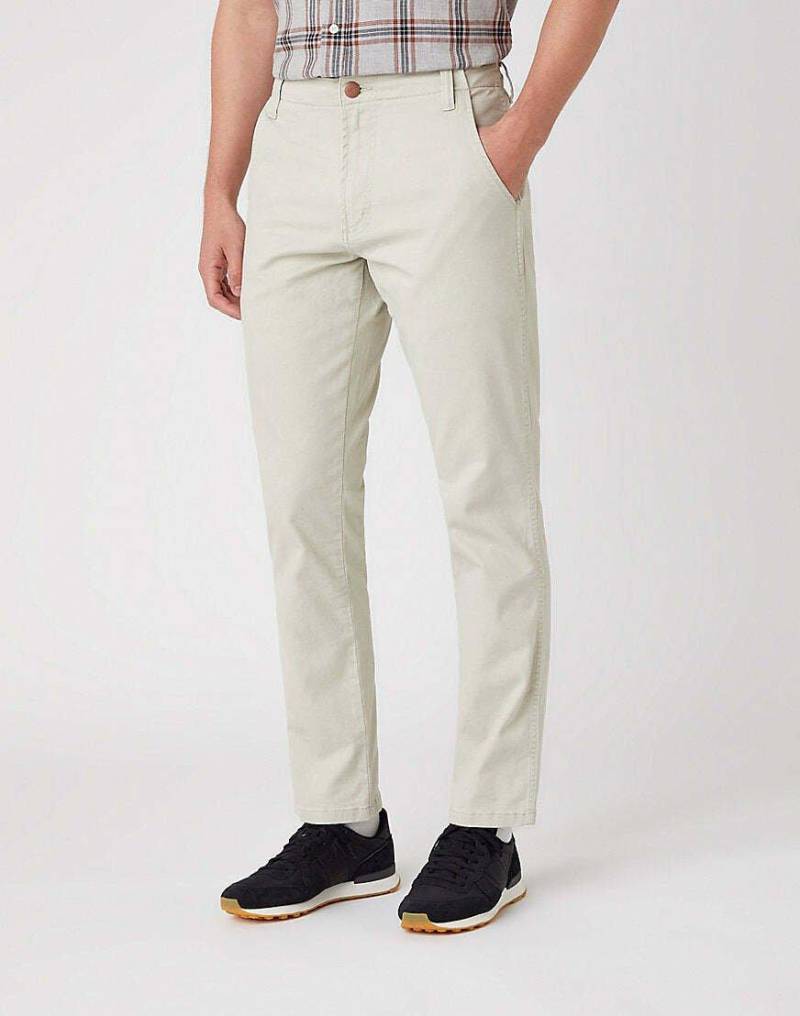 Chino Casey Jones Herren Weiss L34/W30 von Wrangler