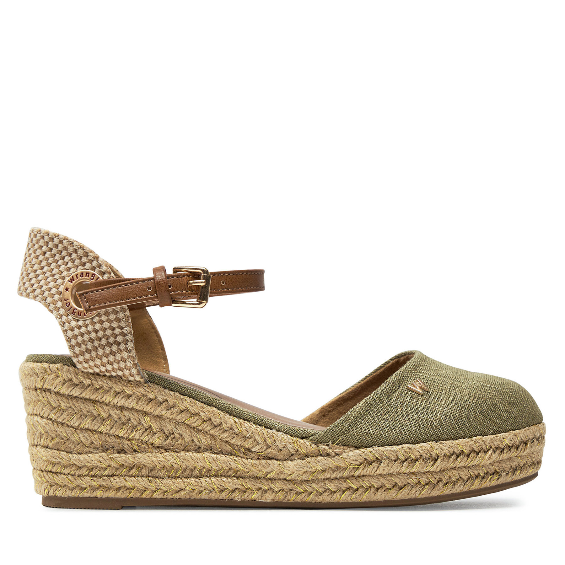 Espadrilles Wrangler Bela Women Semi Wedge 20241055 Grün von Wrangler