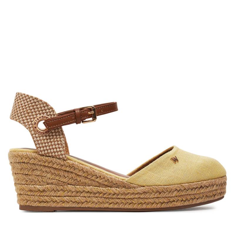 Espadrilles Wrangler Bela Women Semi Wedge 20241055.85A Gelb von Wrangler