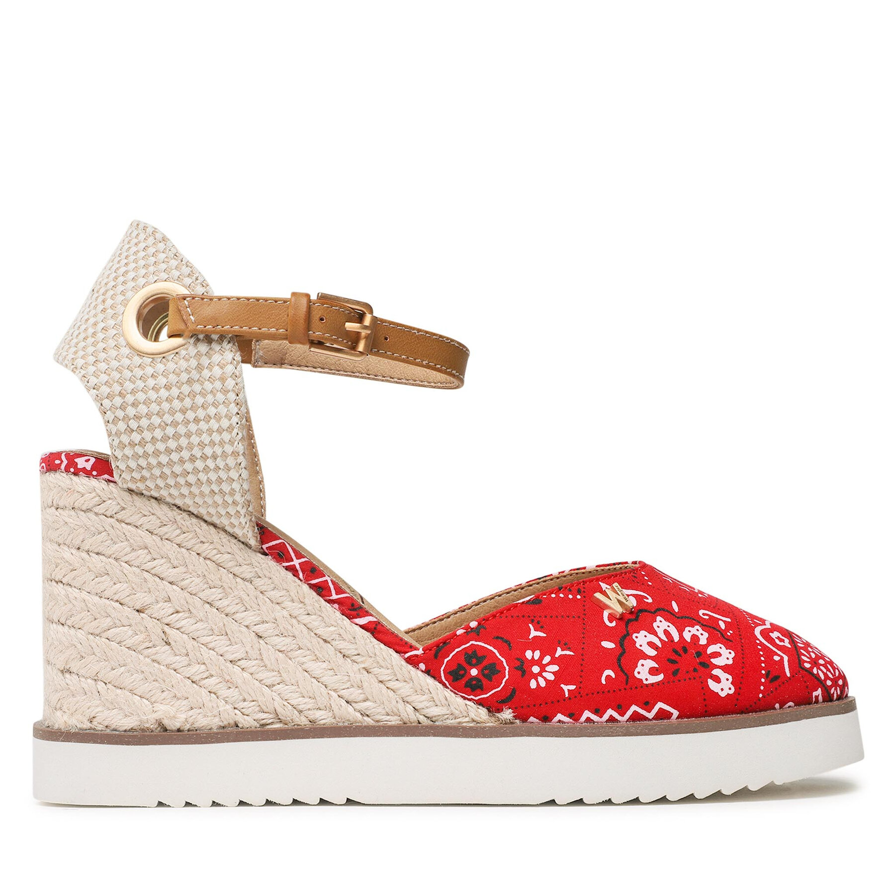 Espadrilles Wrangler Isla WL21621A Rot von Wrangler