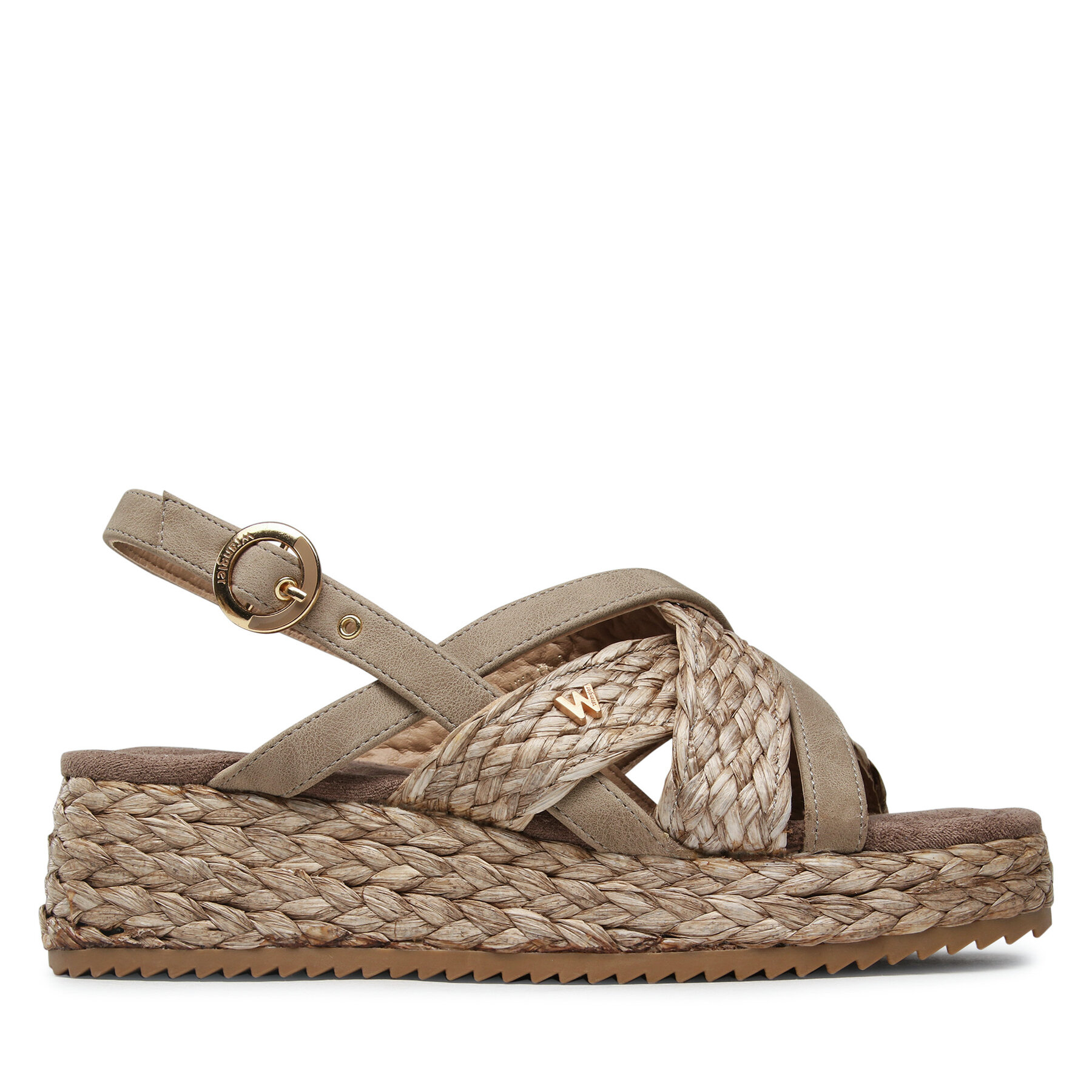 Espadrilles Wrangler Kim Raffia WL31555A Braun Espadrilles Wrangler Kim Raffia WL31555A Braun von Wrangler