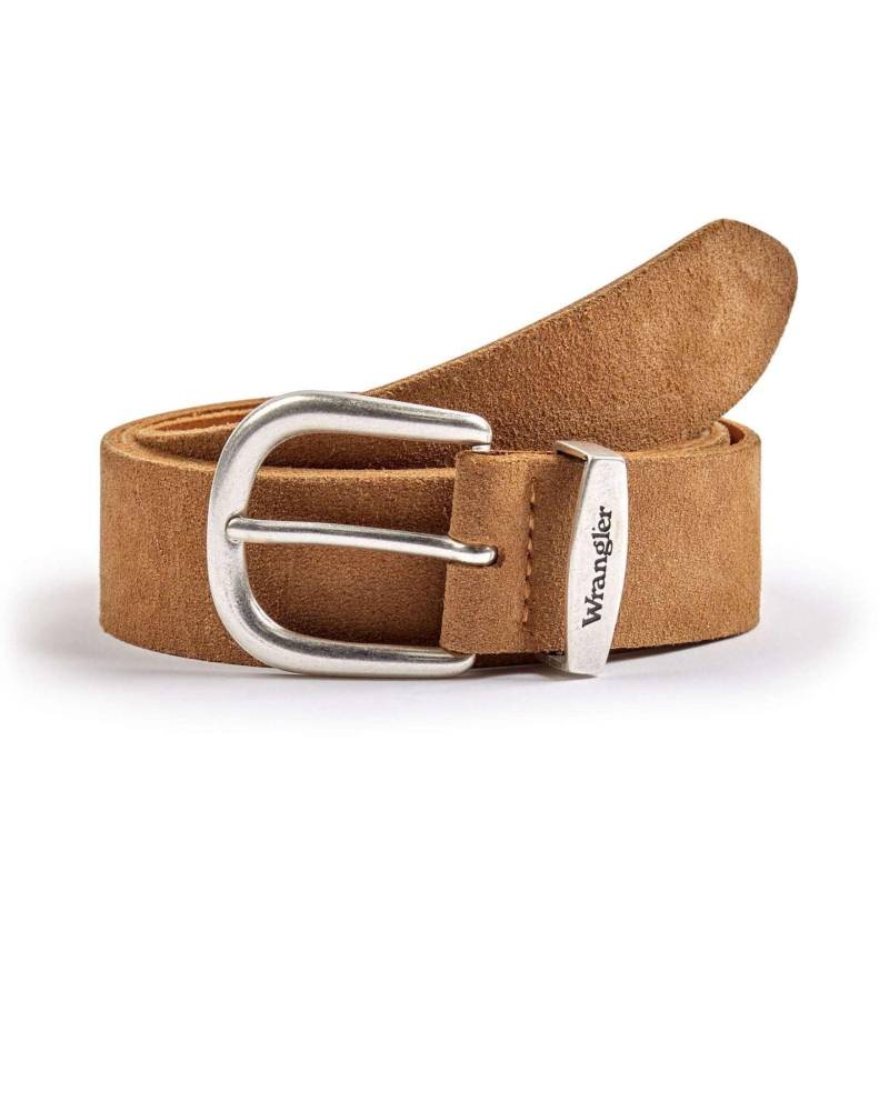 Gürtel Easy Belt Damen Braun 100 von Wrangler