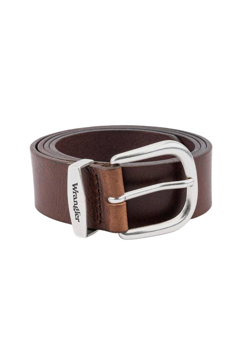 Wrangler - Gürtel Easy Belt, für Herren, Braun, Größe 100 von Wrangler