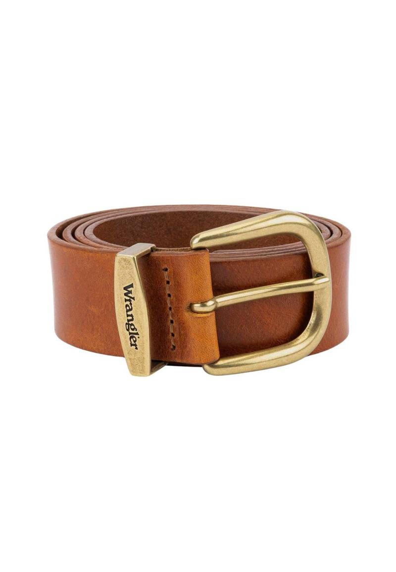 Wrangler - Gürtel Easy Belt, für Herren, Cognac, Größe 100 von Wrangler