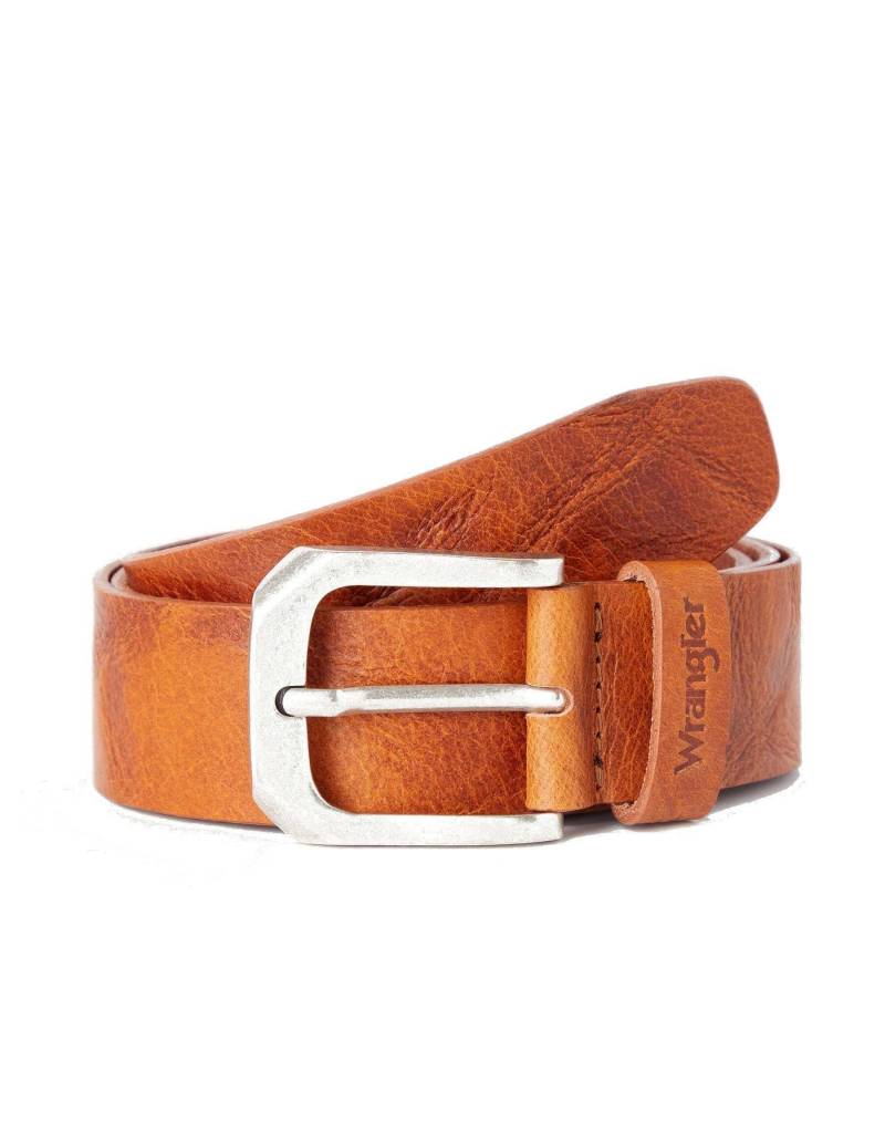 Gürtel Range Belt Herren Braun 100 von Wrangler