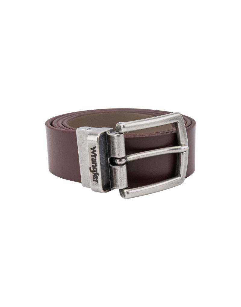 Gürtel Two Sided Belt Herren Braun 100 von Wrangler