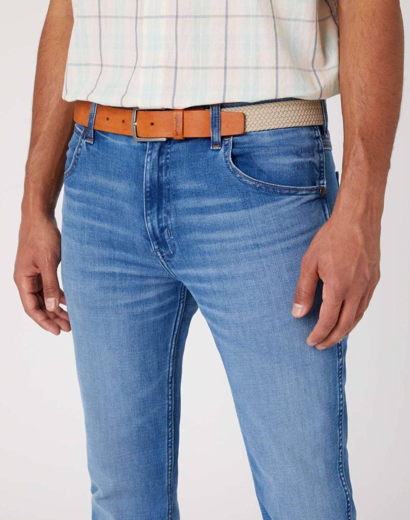 Gürtel Webbing Belt Herren Braun 85 von Wrangler