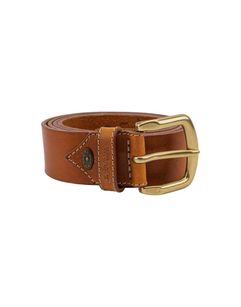 Gürtel West Belt Herren Cognac 100 von Wrangler