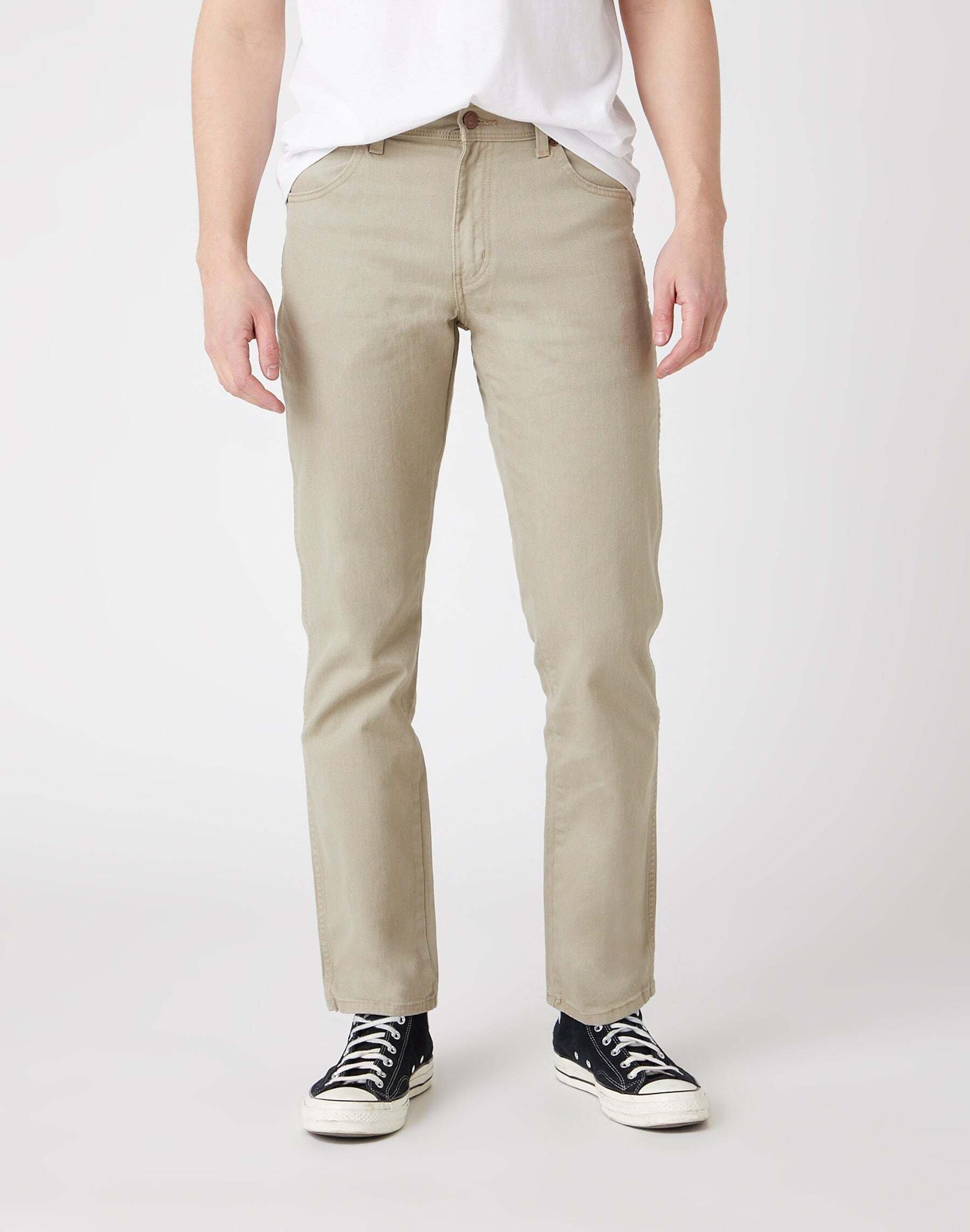 Wrangler - Hose Regular Fit, für Herren, Beige, Größe W40/L32 von Wrangler