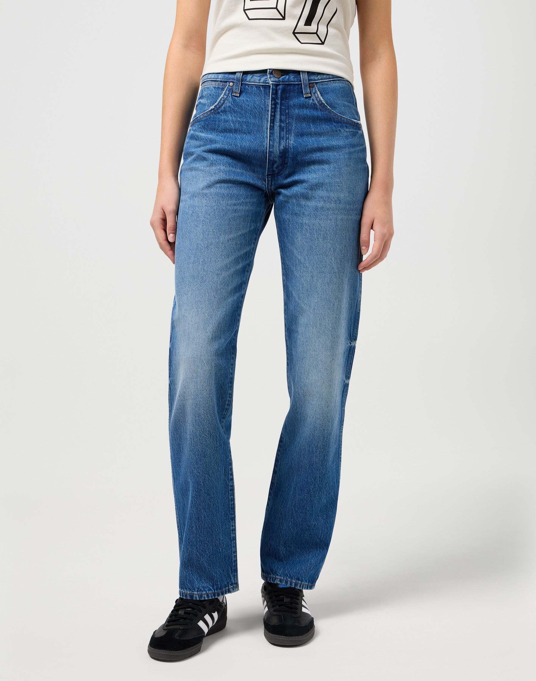 Jeans Sunset Damen Blau W30 von Wrangler