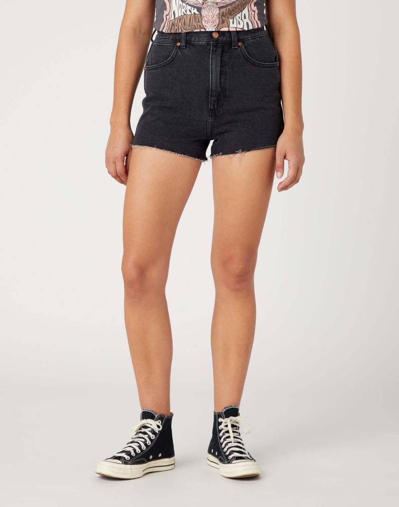 Jeansshorts Festival Short Damen Schwarz W26 von Wrangler