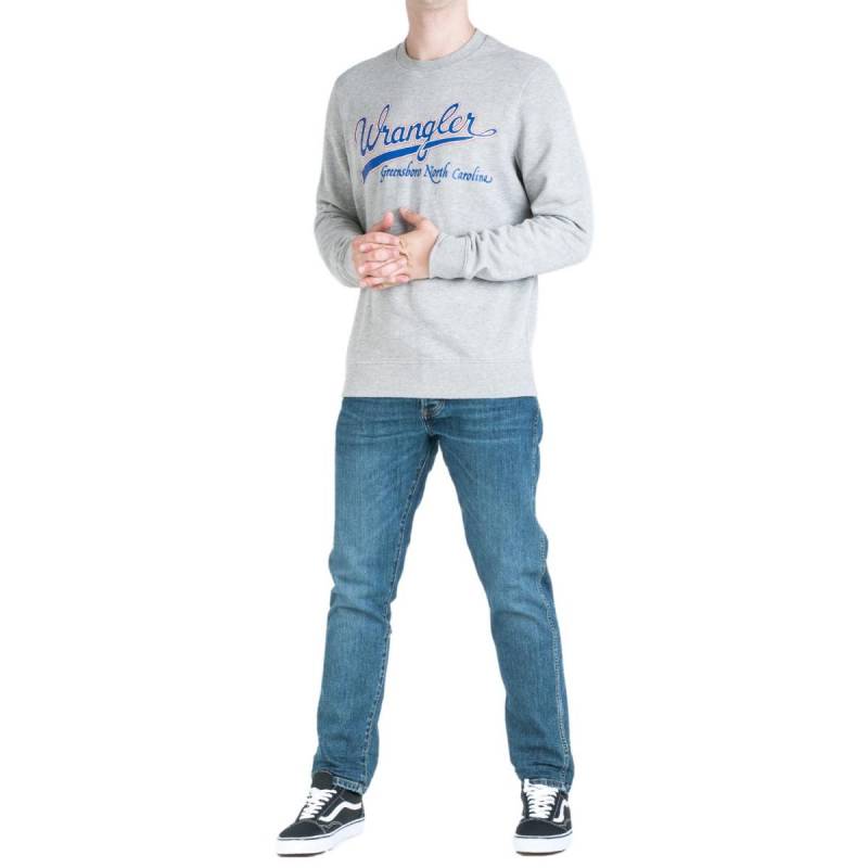 Wrangler - hoodie wranger ogo, für Herren, Größe L von Wrangler