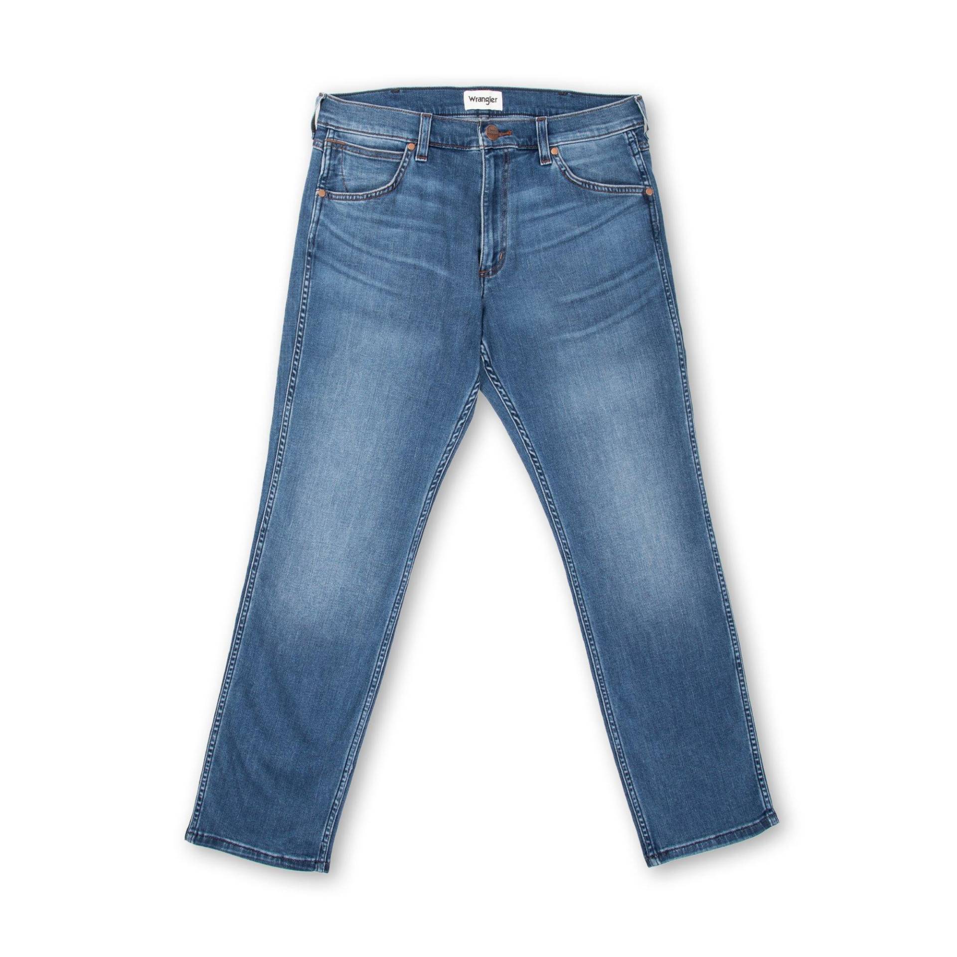 Jeans, Regular Fit Herren Jeans L32/W42 von Wrangler
