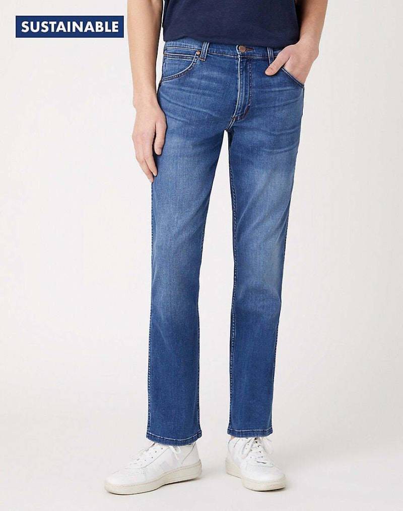 Jeans Straight Leg Greensboro Herren Jeans L34/W30 von Wrangler