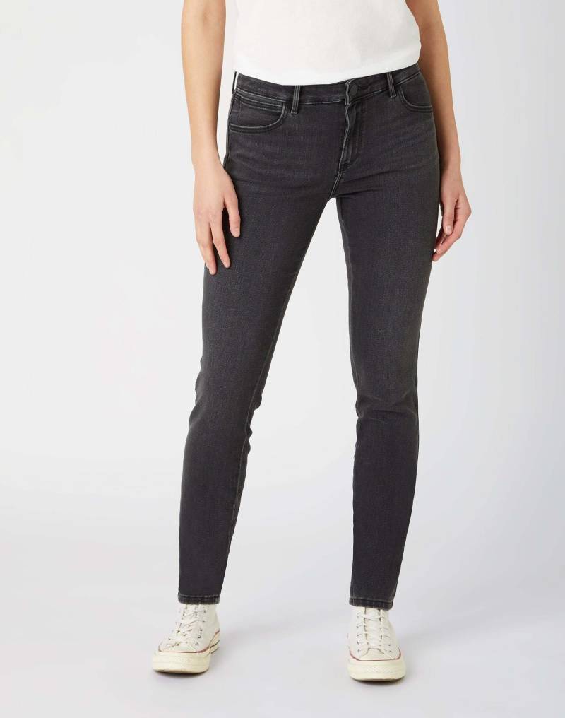 Wrangler - Jeans Skinny Fit Skinny, für Damen, Schwarz Leicht, Größe W31/L34 von Wrangler