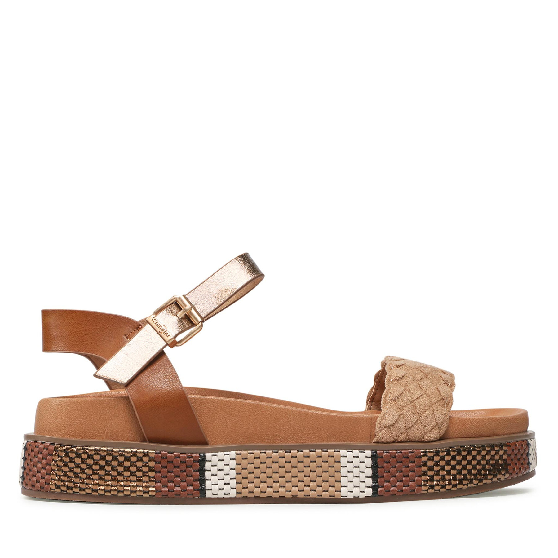 Sandalen Wrangler Amaya Woven WL21661A Braun Sandalen Wrangler Amaya Woven WL21661A Braun von Wrangler