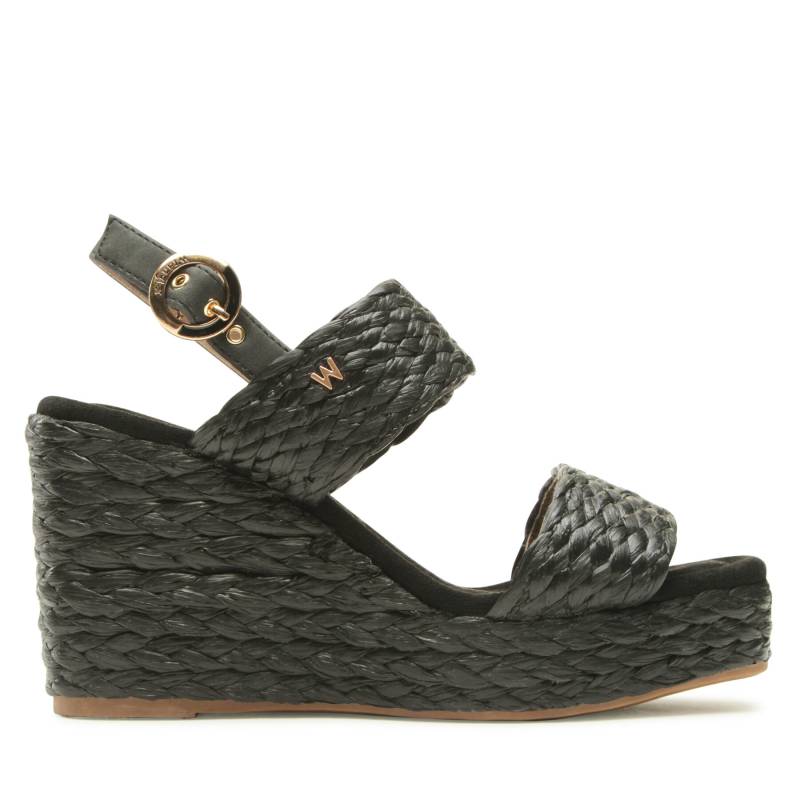 Espadrilles Wrangler Cohibara Raffia WL31553A Schwarz von Wrangler