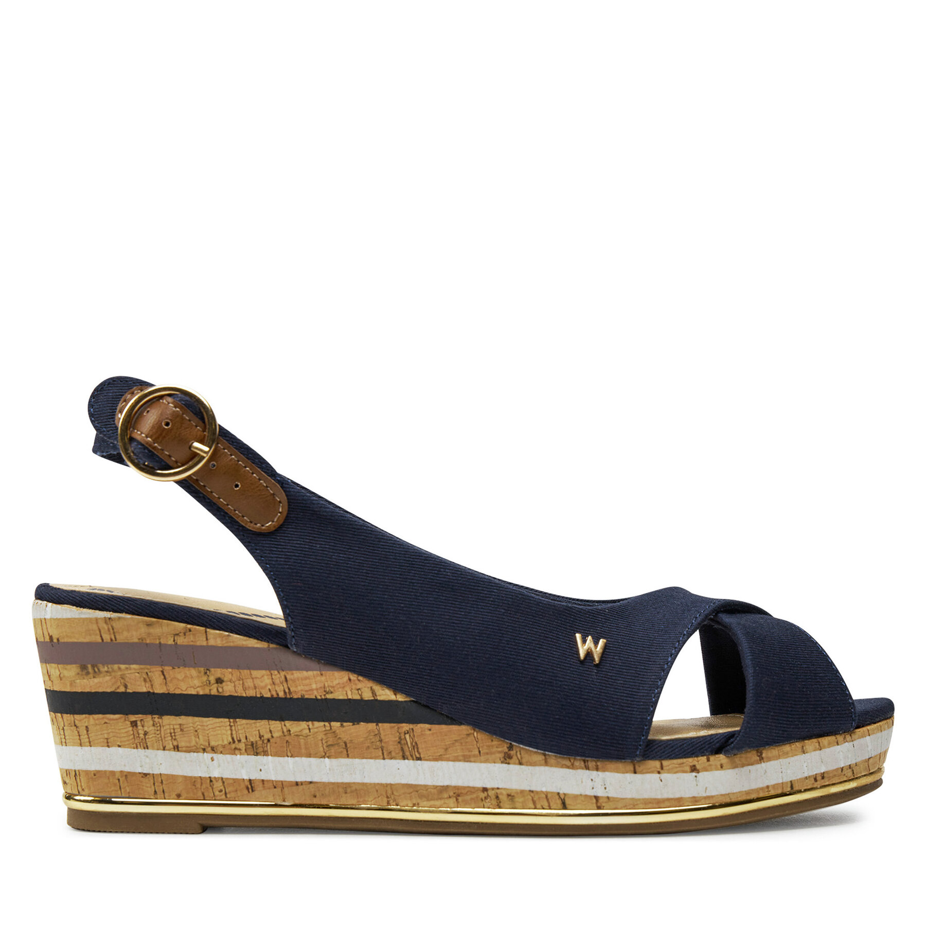 Sandalen Wrangler Raval Marina Women Semi Wedge 20241058 Dunkelblau Sandalen Wrangler Raval Marina Women Semi Wedge 20241058 Dunkelblau von Wrangler