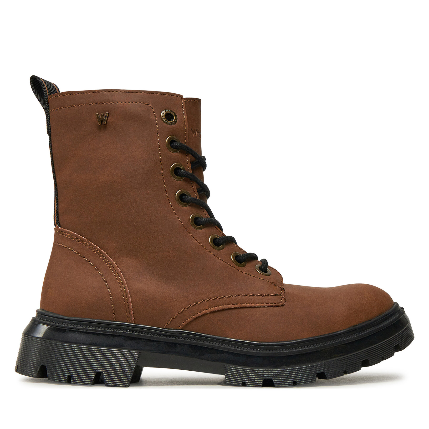 Schnürstiefeletten Wrangler Dakota 20243062.JCU Braun von Wrangler