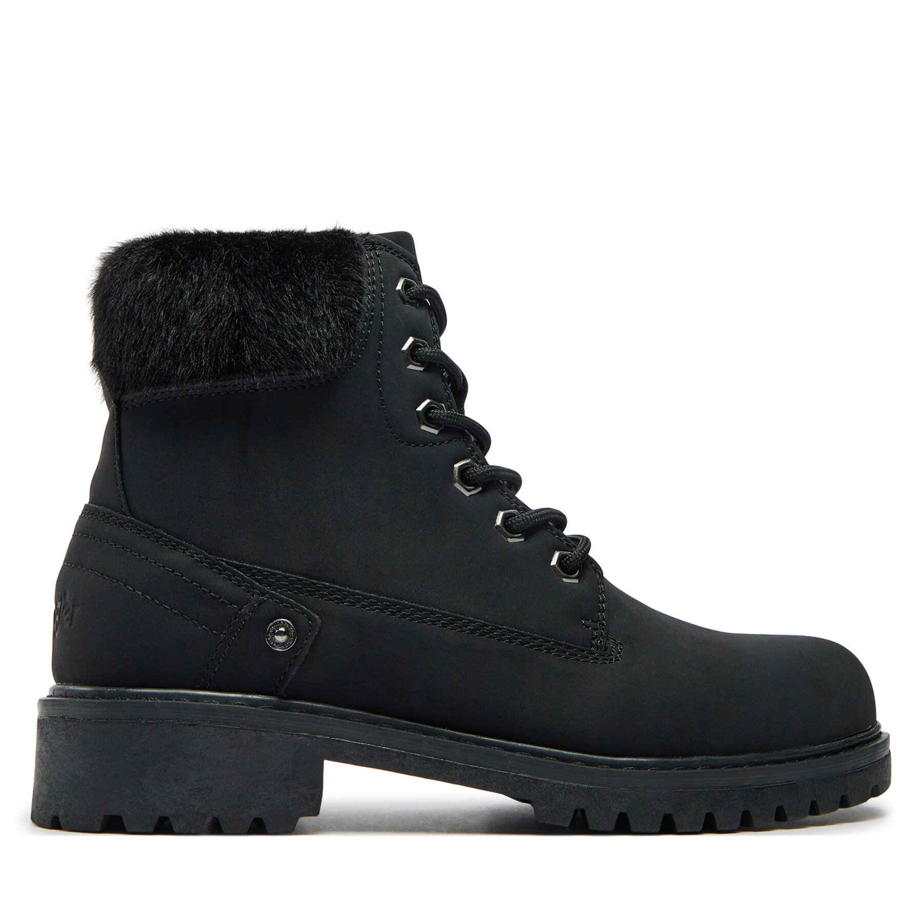 Schnürstiefeletten Wrangler Fur Women High 20243069 Schwarz Schnürstiefeletten Wrangler Fur Women High 20243069 Schwarz von Wrangler